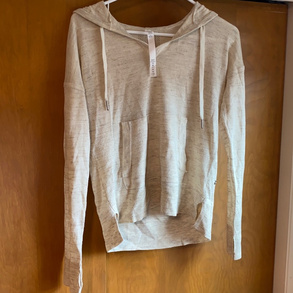 Lululemon Cream Sweater Hoodie - 4